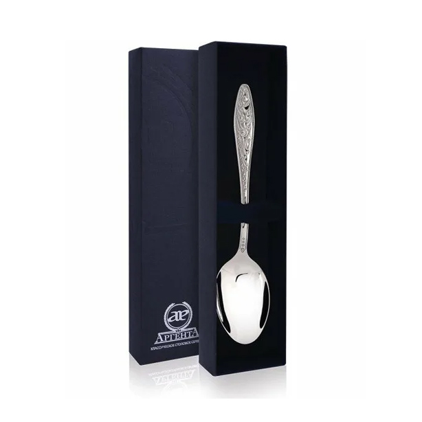 картинка Ложка десертная Морозко+футляр