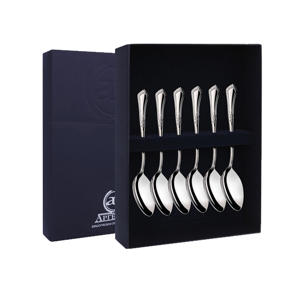 картинка Набор кофейный ложки Фаворит (6пр)+фут