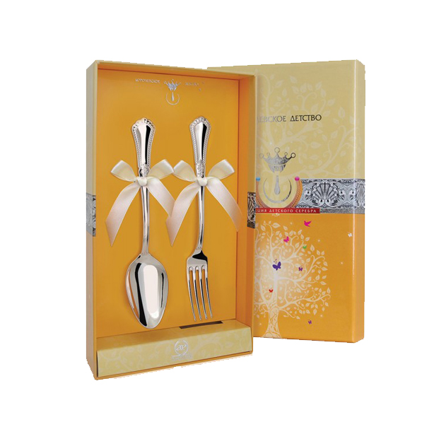 картинка Набор десертный Фаворит (2 пр л+в) +футляр