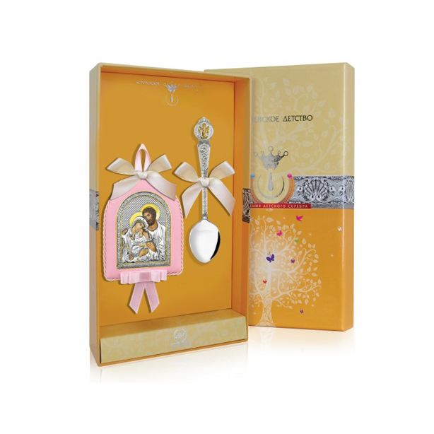 картинка Набор детский Св.Семейство (2 пред) ч/п +футляр