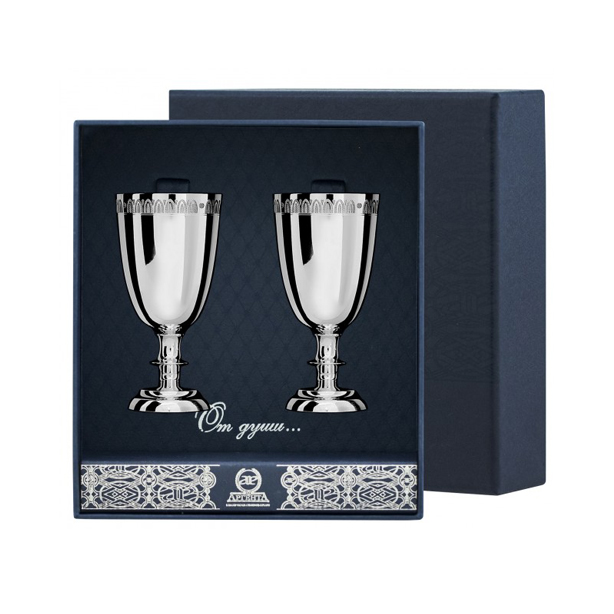 картинка Набор рюмок Император (2 пред.)+футляр
