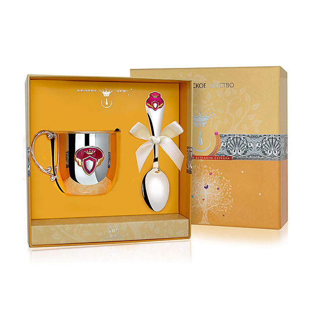 картинка Набор дет КД Принцесса с эм (2пр. кр+л)+футляр