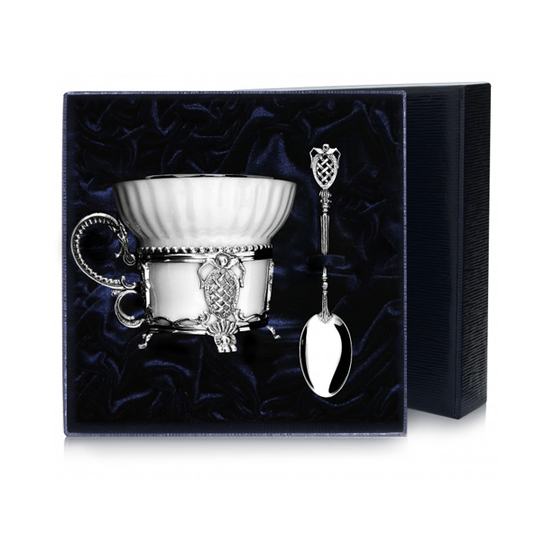 картинка Набор чаш/чайн Меценат+лож (2пр)+фут