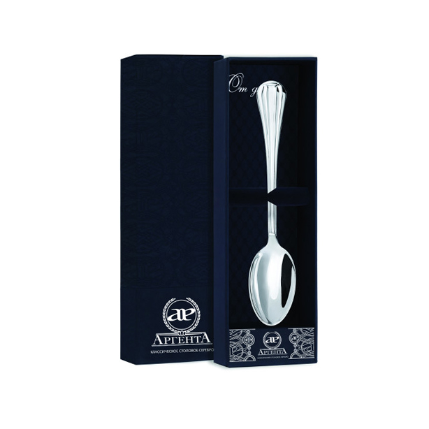 картинка Ложка чайная Меридиан + футляр