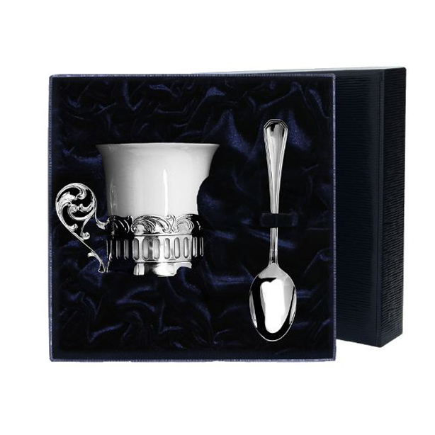 картинка Набор чаш/коф Богема+лож (2пр)+фут