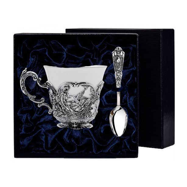 картинка Набор чаш/чайн Королевская охота+лож (2пр)+футляр